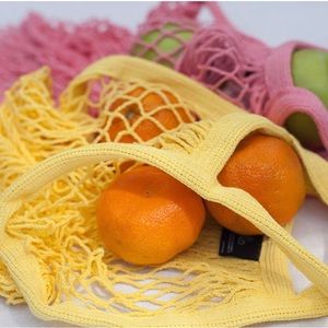 NWT GUUD Brand French Market Mesh Tote Bag 2-PAK